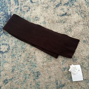 NWT Lands' End Cream 100% Cashmere Scarf